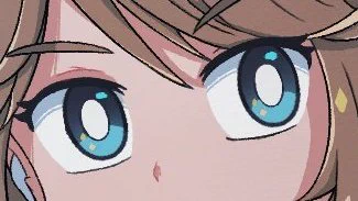 I admire people who draw very detailed eyes  