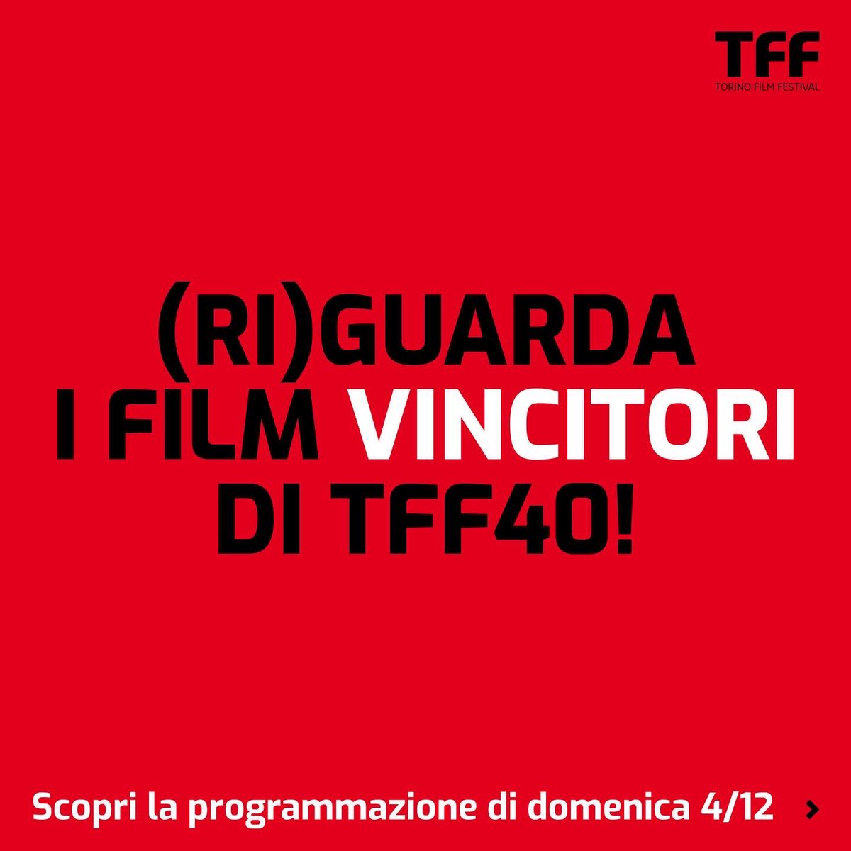 torinofilmfest's tweet photo. #TFF40 bonus track: domani vi aspettiamo al Cinema Massimo per le repliche dei film vincitori di questa edizione (più un altro paio di titoli che avete amato molto). 

Ci vediamo dove tutto è cominciato, in sala 📽️ https://t.co/hoZ1WQDuZL