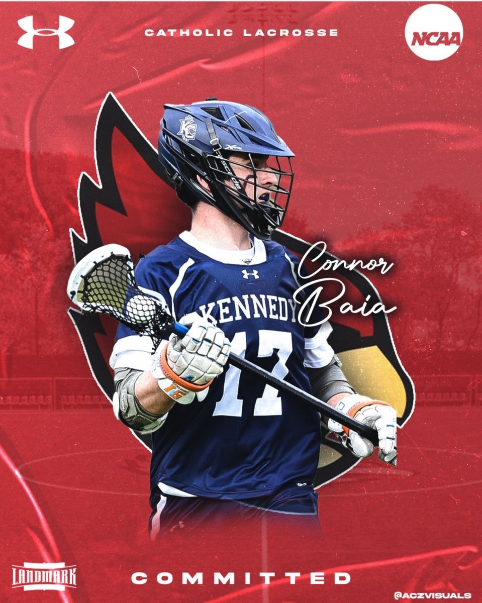 coachsav31's tweet photo. Congratulations to Kennedy Catholics own CONNOR BAIA on his commitment to Catholic University. We are all so PROUD of all your HARD WORK and DEDICATION!!
@KennedyGaels
@kennedylacrosse
@WESTCHESTER31
@GregBeast32 https://t.co/j1cGhW2HdQ