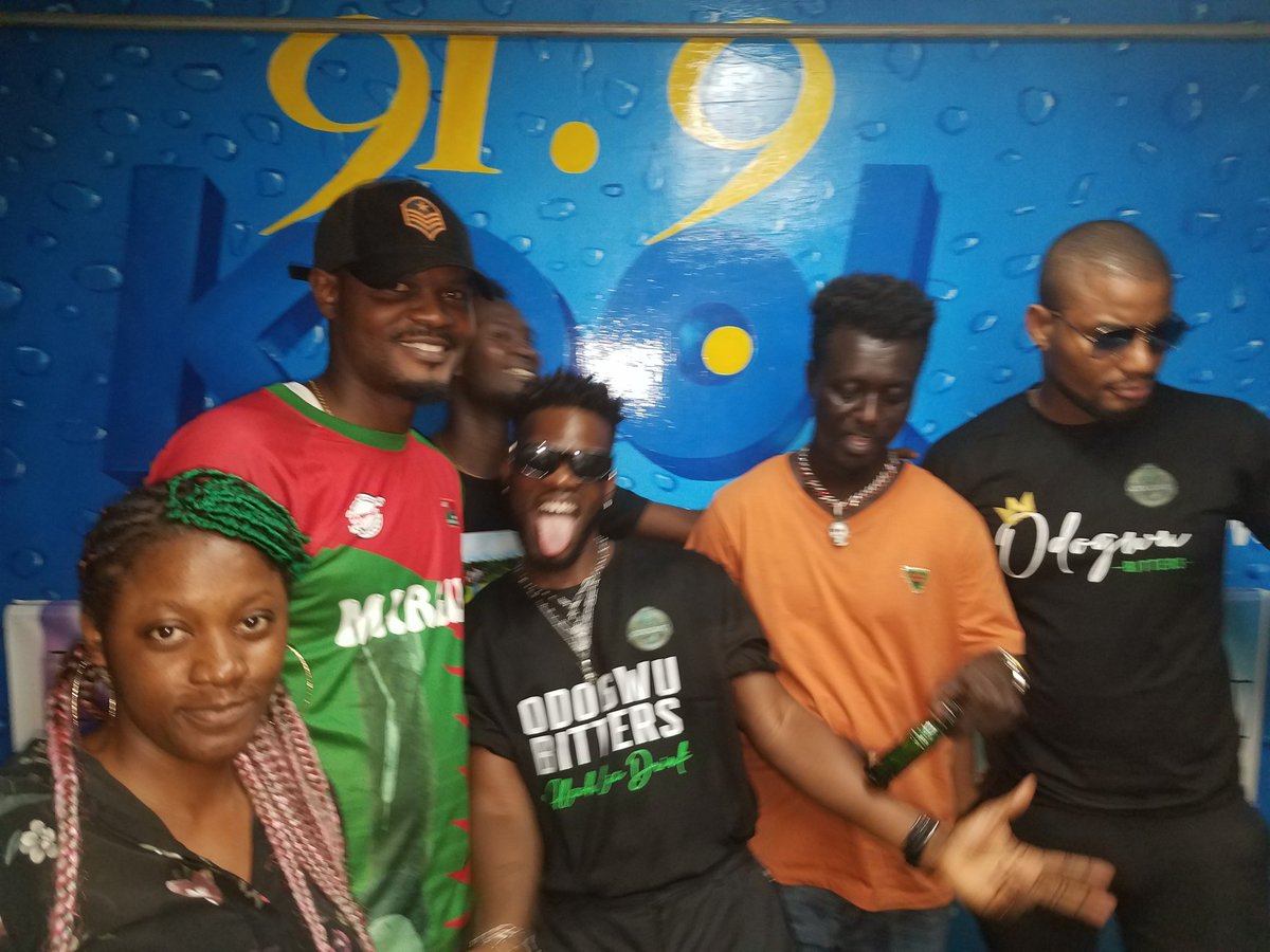 mp6000's tweet photo. Earlier today I hosted Broda Shaggi, Alex Ekubo, Paul flomo and their entire ODOGWU BITTERS team on my show.
#weekendexclusive https://t.co/iegYf1cObj