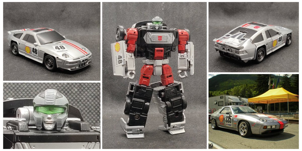Finally got another member of my Autobot raceteam project done. This is Frontrunner, she's the cocky member of the team.

Thoughts?
#Transformers #Custom #combiner #Porsche #raceteam