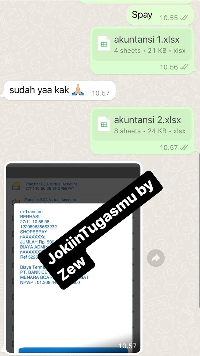 zewzoy's tweet photo. Testi #jokitugas #zonauang #zonaba akuntansi, wawancara, makalah https://t.co/xBd2QHUM0f