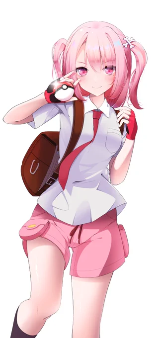 かわいく描けたお顔と背景無しver. 