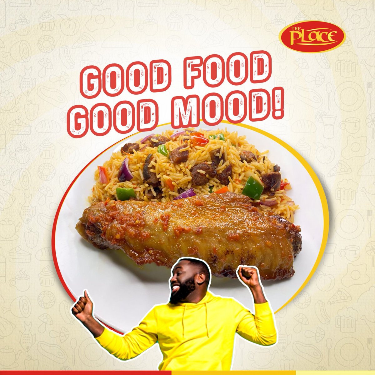 ThePlaceFoodNG's tweet photo. Think food, Think The Place π
We're just a click away!
Click the link in our bio or visit an outlet close to you to order your favourite meals.
#ThePlaceToBe #ThePlaceRestaurant #ThePlaceFood https://t.co/qu0rf9nLrQ