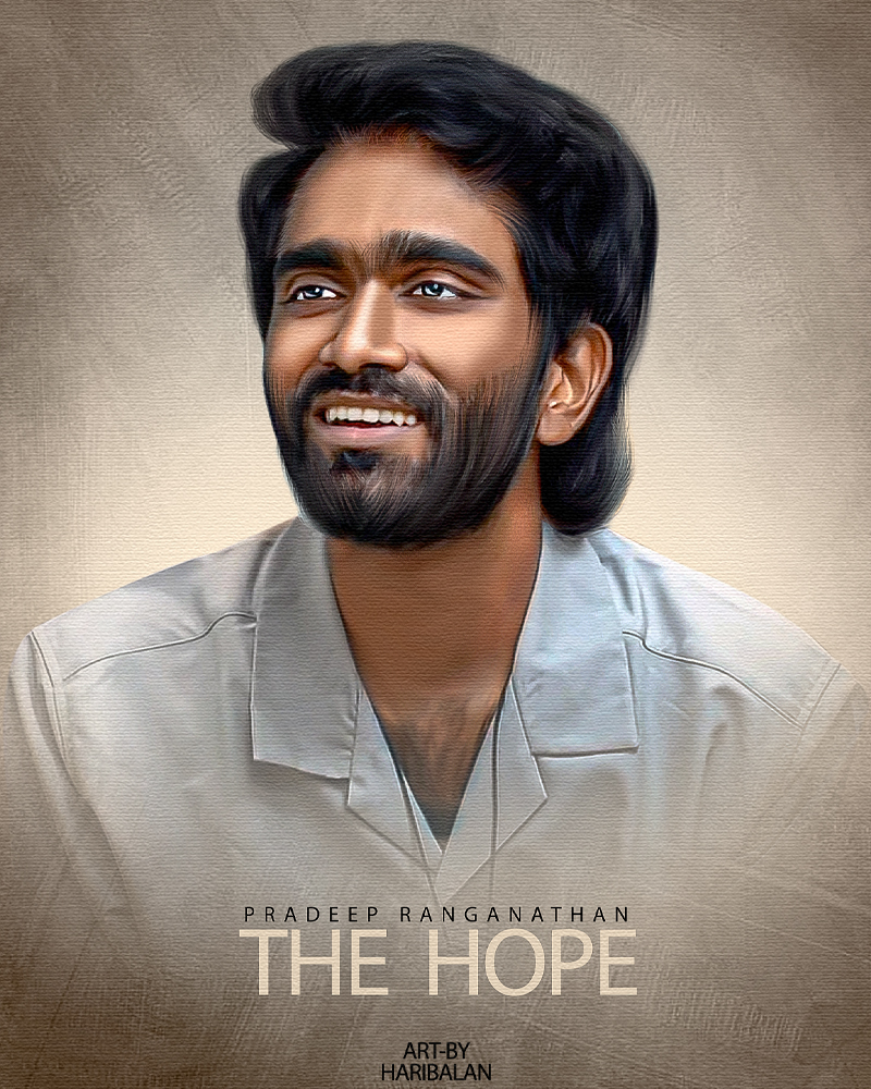 shotbyharibalan's tweet photo. I did an art work for you brother! @pradeeponelife ..Hope you like it .. 🙏consider this brother❤️
#pradeepranganathanart #pradeepranganathansketch #pradeepranganathanpainting #pradeepranganathanartwork #pradeepranganathanposter #lovetoday #lovetodaydirector #comalidirector https://t.co/ctfaQtrJPd