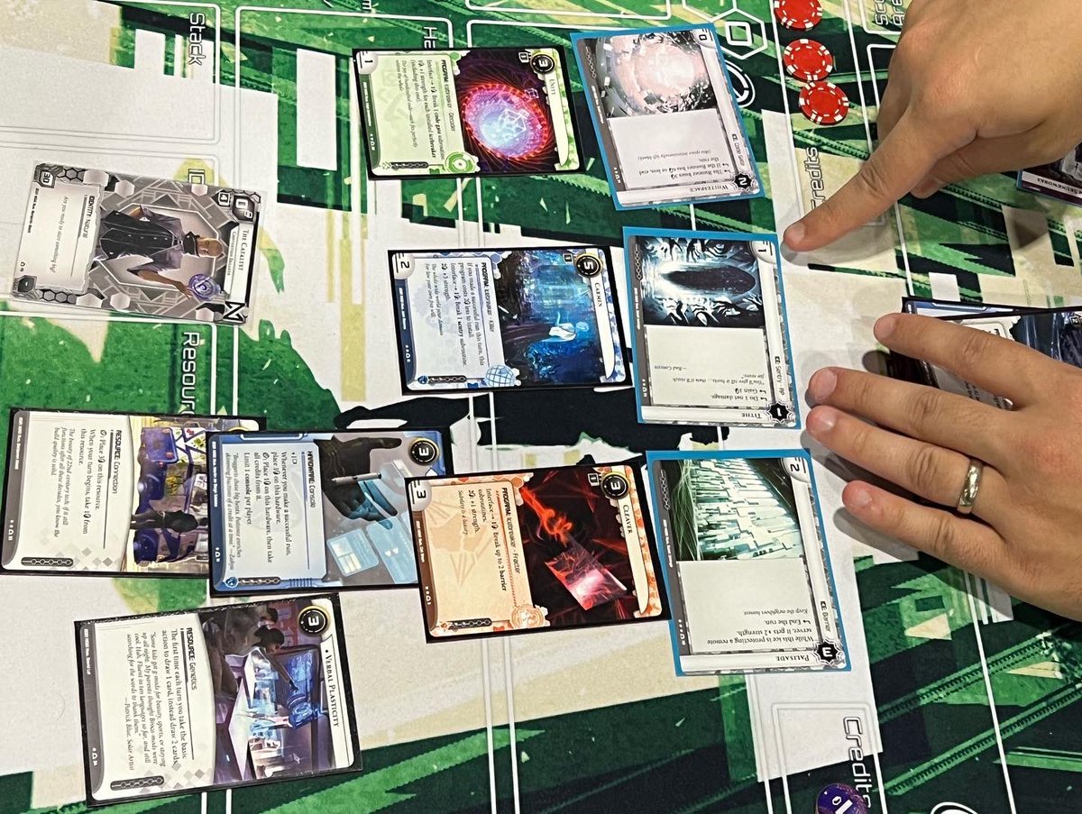 evaction's tweet photo. We set up programs &amp; execute hacks in @nullsignalgames NetRunner. We talked about the latest expansion Midnight Sun &amp; the community feed back at @officialpax_ #PaxUnplugged2022. If you got the l33t skills, play to win the East Coast title #nullsignalgames #netrunner #paxunplugged https://t.co/4oVAXQo2qP