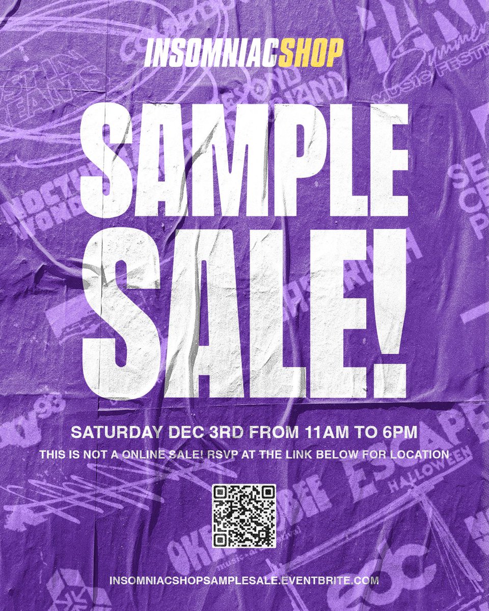 Insomniac Shop (@insomniac_shop) on Twitter photo 