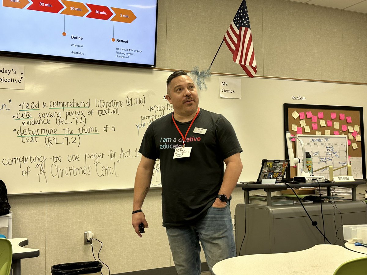 nallstedt's tweet photo. It’s Adobe time #AdobeEduCreative @techcoachjuarez @cvcue #cvcue https://t.co/r2du4wqBOO