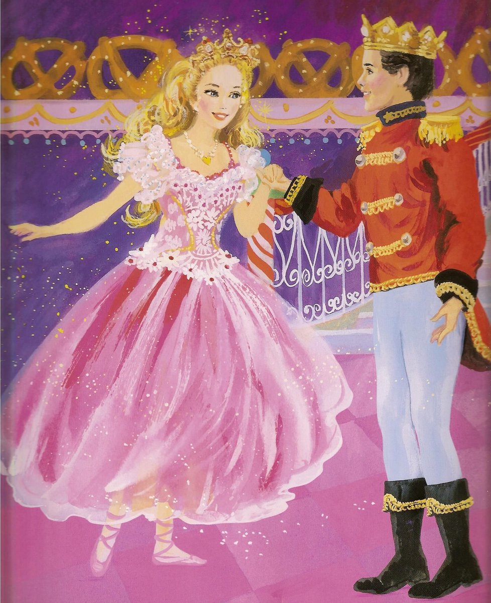Barbie in the Nutcracker book illustrations ✨ #barbiemovies #bookillustrations