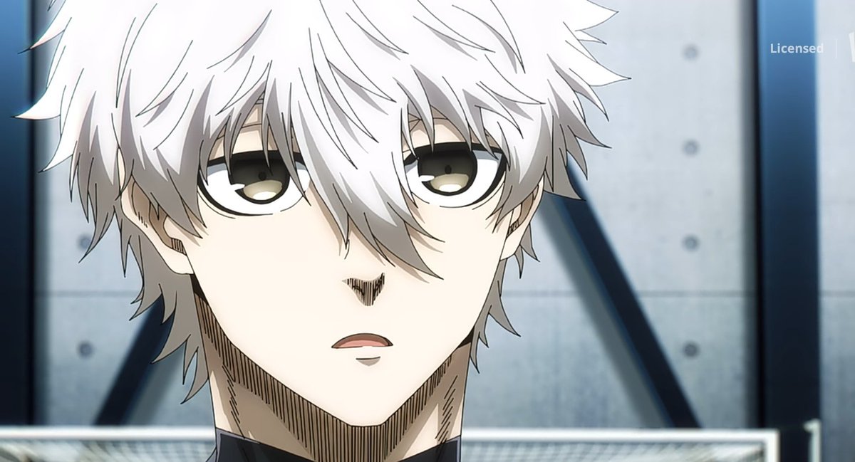 nyansagii's tweet photo. aren't we all in love with a white haired boy named nagi seishiro https://t.co/D8q0yYGtnI