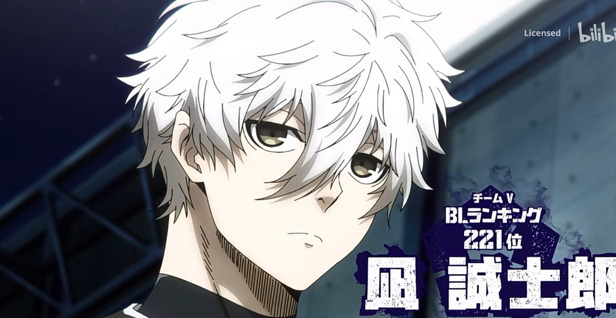 nyansagii's tweet photo. aren't we all in love with a white haired boy named nagi seishiro https://t.co/D8q0yYGtnI
