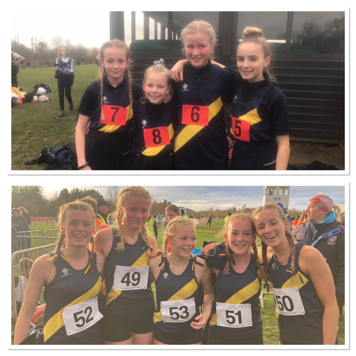 ChelmerValleyPE's tweet image. Who would have thought these little cherubs would have made National Finals. Loved cross country from the beginning!  💛💙🦢 #fromdayone #swanarmy #esaa #nationalfinals #thankyouforthememories @ChelmerValleyHS