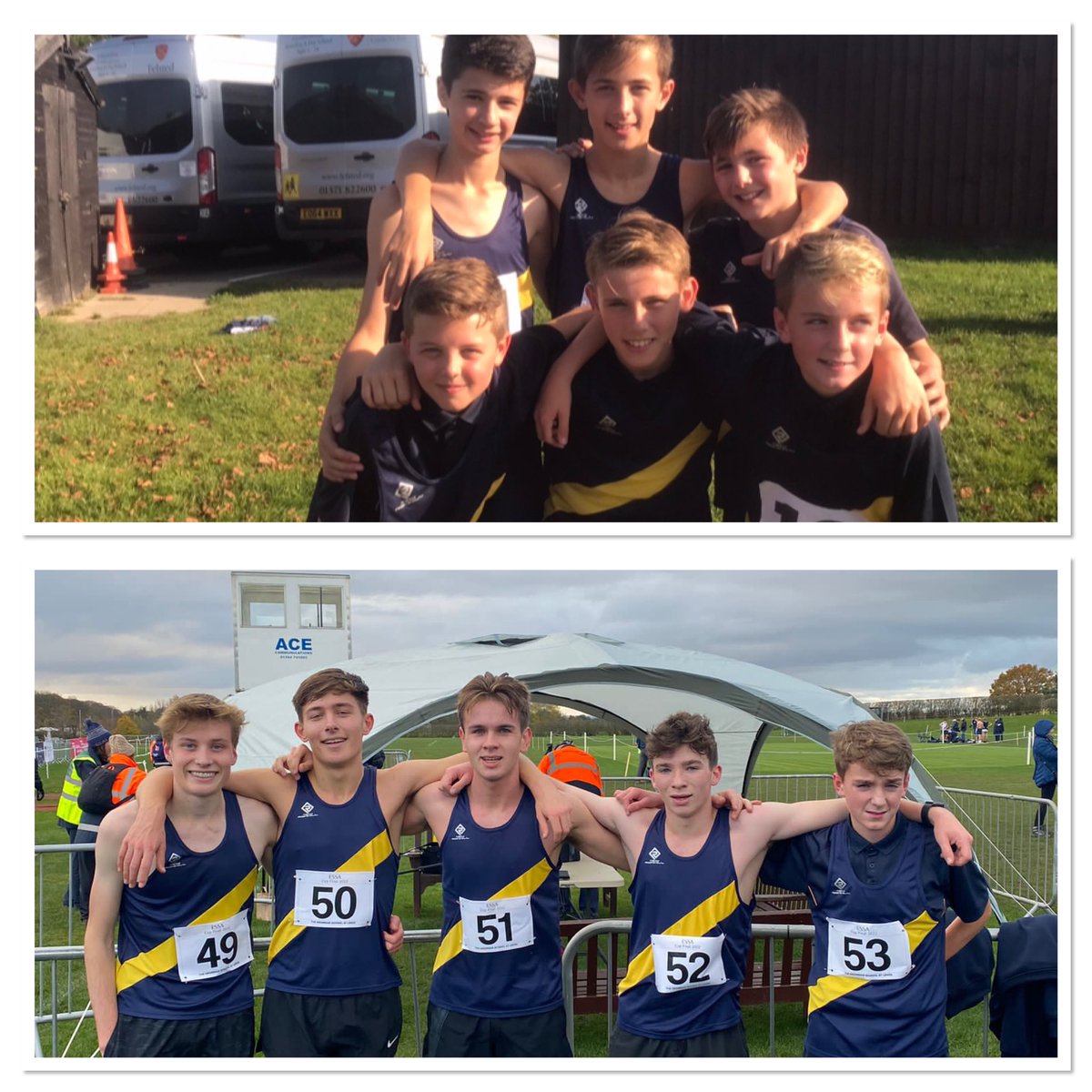 ChelmerValleyPE's tweet image. Who would have thought these little cherubs would have made National Finals. Loved cross country from the beginning!  💛💙🦢 #fromdayone #swanarmy #esaa #nationalfinals #thankyouforthememories @ChelmerValleyHS