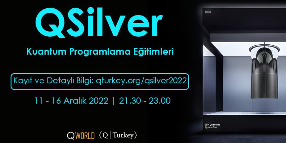 İleri seviye kuantum programlama atölyemiz QSilver’a kayıt için son gün 5 Aralık!

Önkoşul öncesinde giriş seviyeinde bir kuantum programlama atölyesini tamamlamış olmak. 

qturkey.org/qsilver2022