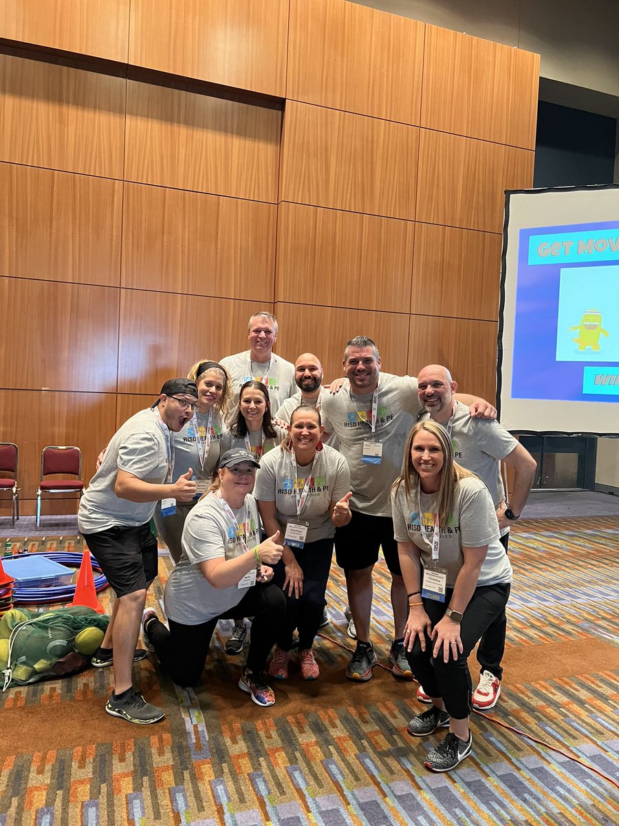 TheCoachFuller's tweet photo. And that’s a wrap on 2022 @TexAHPERD for @RichardsonISD Elementary PE! Such an absolute joy to present with this amazing group of educators! Excited for 2023 in Fort Worth! #mhepe #risdmoves #risdbelieves #physed https://t.co/ZPyejMTQJu
