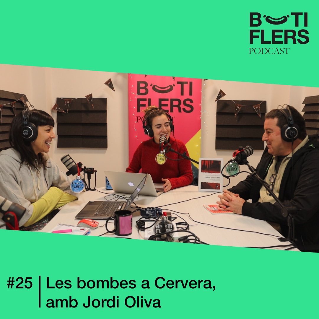 BotiflersPod's tweet photo. 🎙 BOTIFLERS #25 | Les bombes a Cervera, amb Jordi Oliva🎙

Avui fa 84 anys del bombardeig més sagnant que va viure Cervera durant la Guerra Civil. Parlem d'aquest fet i molts d'altres amb Jordi Oliva (@jolival65)

🎧👀 Trobareu el programa a https://t.co/bZIEx5naX2 https://t.co/VGSunys4QD