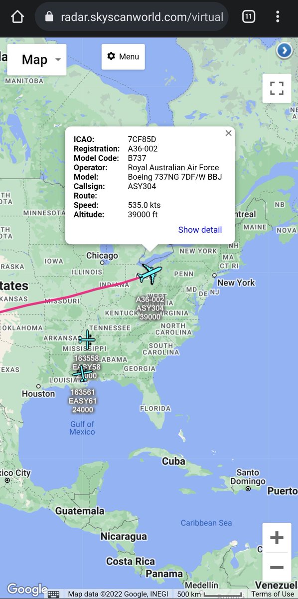 scan_sky's tweet photo. #RAAF ๐ฆ๐บ - Boeing 737-7DF - A36-002 - #ASY304
Departed From Daniel K Inouye International Airport ๐บ๐ธ & Routing To Westchester County Airport, New York State ๐บ๐ธ https://t.co/sP2Dx2F2S2
