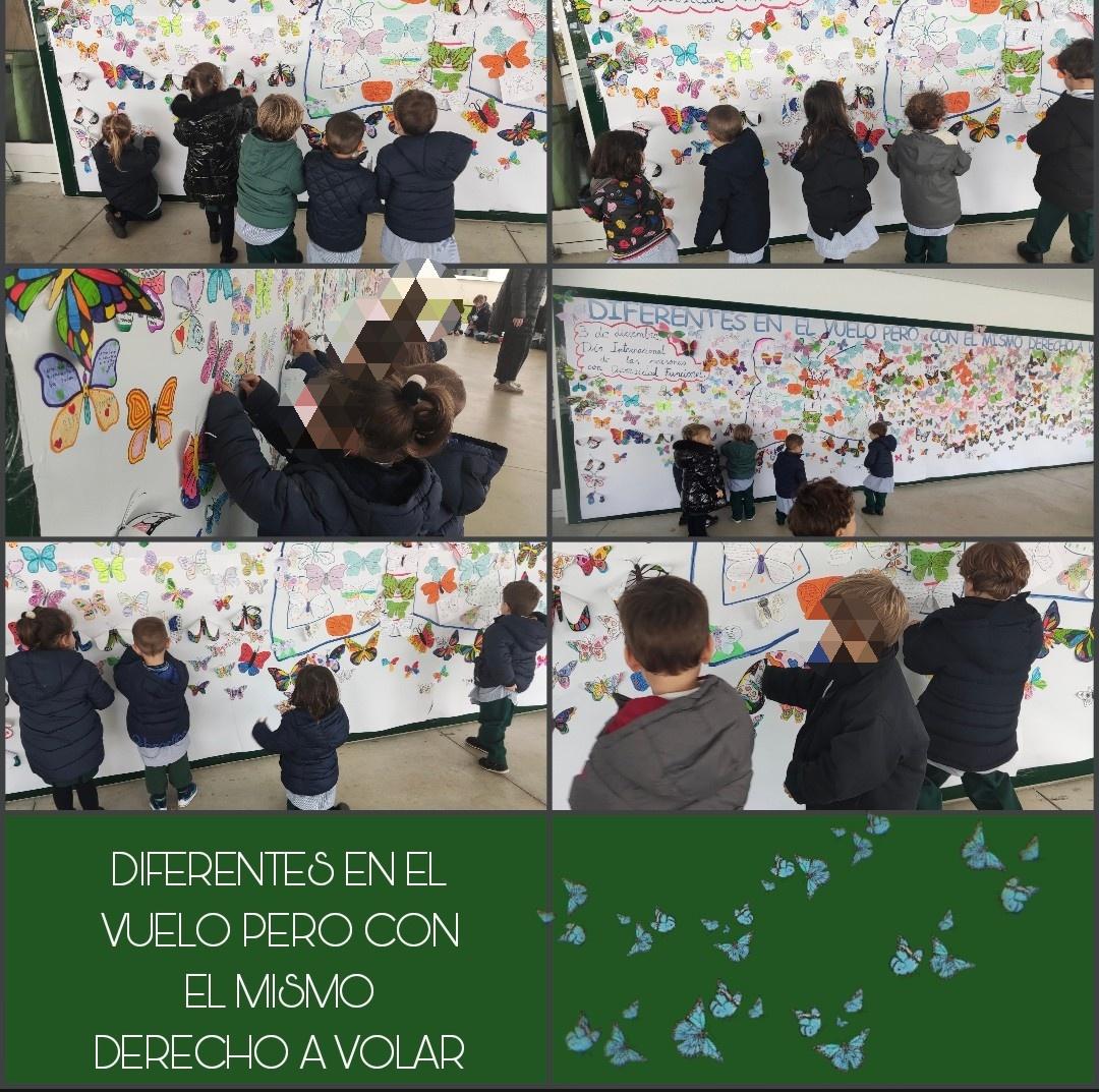 Diferentes en el vuelo pero con el mismo derecho a volar. 3 de diciembre.  Clase de los patos. <a href="/HBSTORREJON/">Humanitas Torrejón</a>