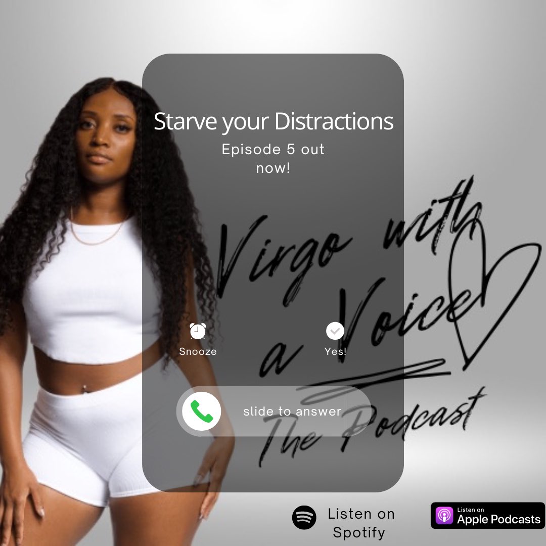 virgowithavoice's tweet photo. Starve your Distractions podcast out Now https://t.co/xX7vT7Ae9f https://t.co/tuxc5WygVF