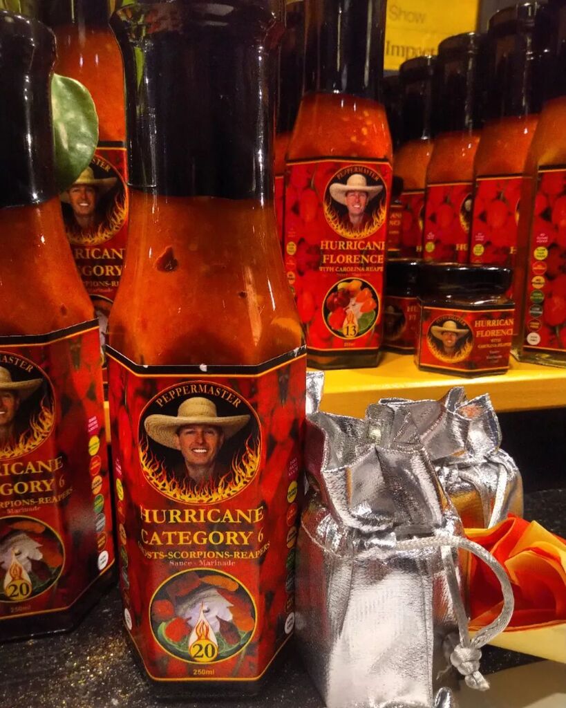 CarolineJBecker's tweet image. The latest creation @peppermaster_foods @peppermastershop @ooak_toronto #ooak22 #Ooak hits hard and fast 🌋🔥🔥 #spicelords #spicy #hotones 🌶️