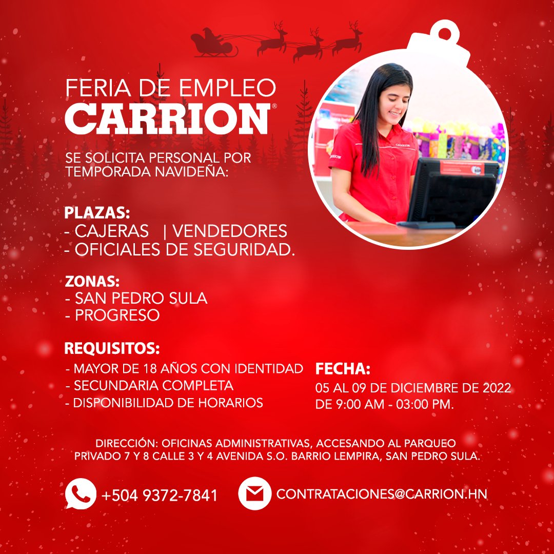 Tiendas Carrion / Twitter