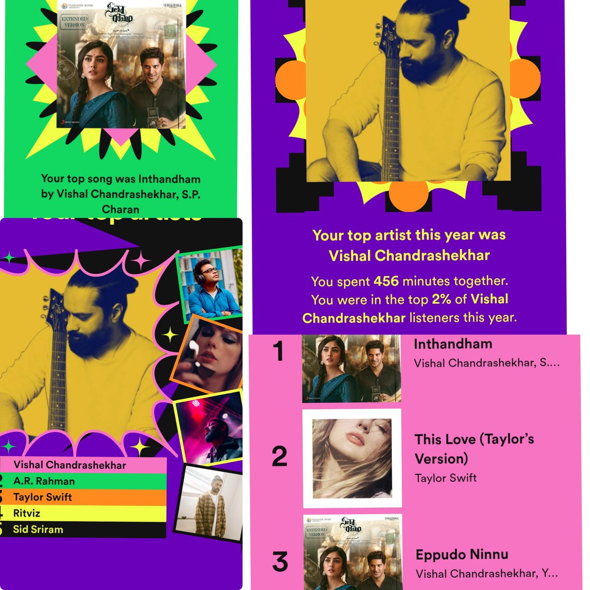 niharikanaik3's tweet photo. This year is the year of SitaRamam❤
@mrunal0801 @dulQuer @arrahman
#SpotifyWrapped #SitaRamam #SitaMahalaxmi #LieutenantRam https://t.co/pr3j2b035e