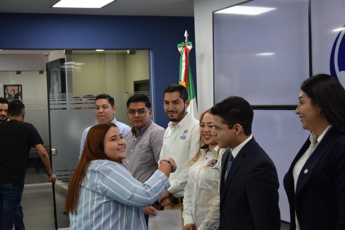 #AcciónNacional tiene jóvenes que harán el cambio en #Tamaulipas. 🔵🙌🏻
Estamos seguros del gran trabajo que realizará el nuevo Consejo Juvenil. 

#ConDeterminaciónyValor
#PAN #Tamaulipas #Mx