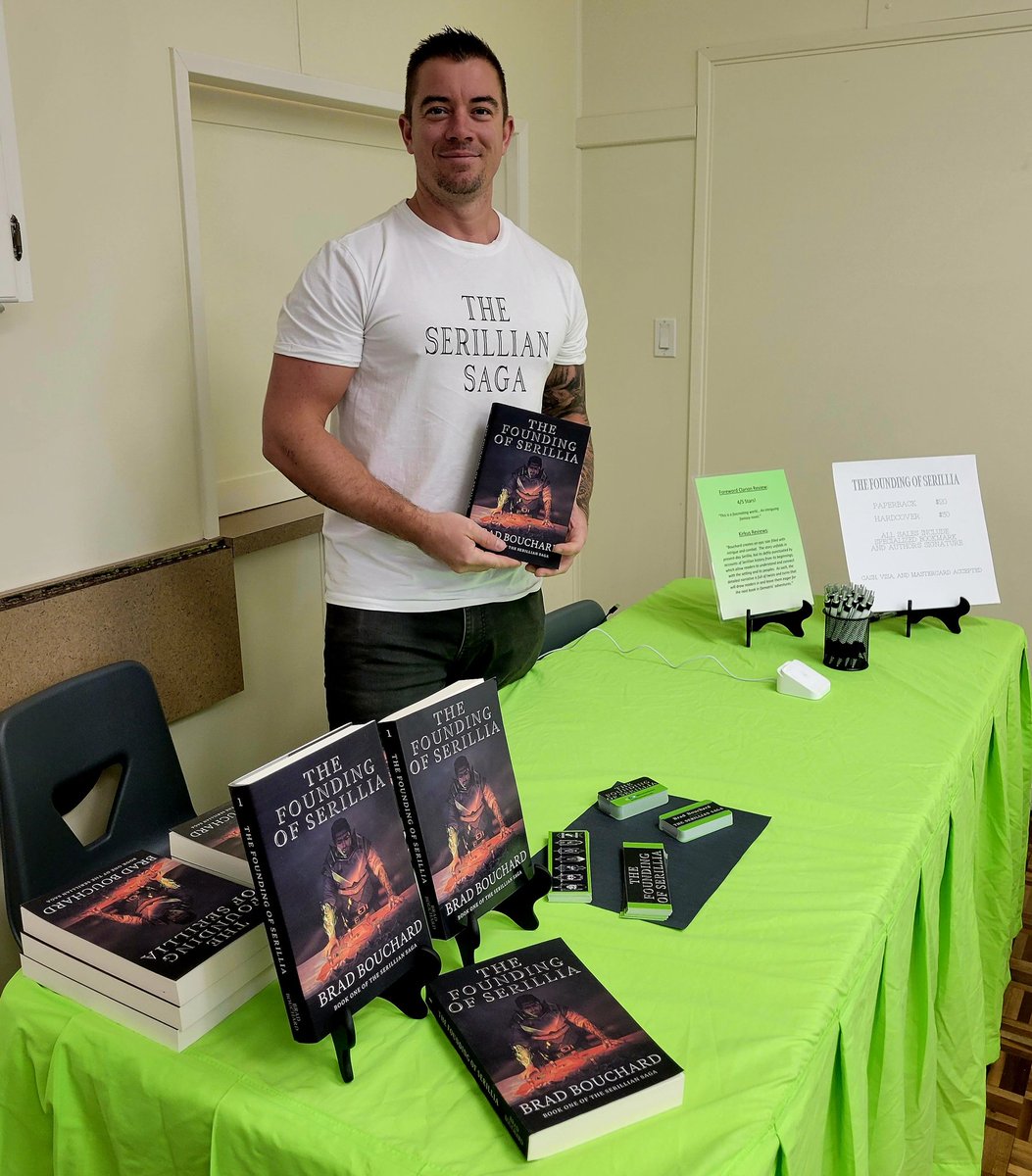 FIRST CRAFT FAIR!

#WritingCommunity #Sales #AuthorsOfTwitter