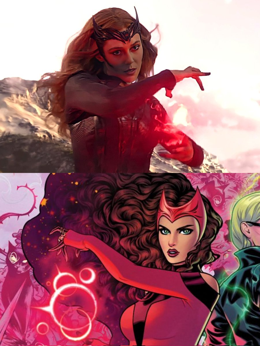 Aris_Multiverse's tweet photo. It's a #ScarletWitch thing! 💥✨ https://t.co/xJ1xLybl8I