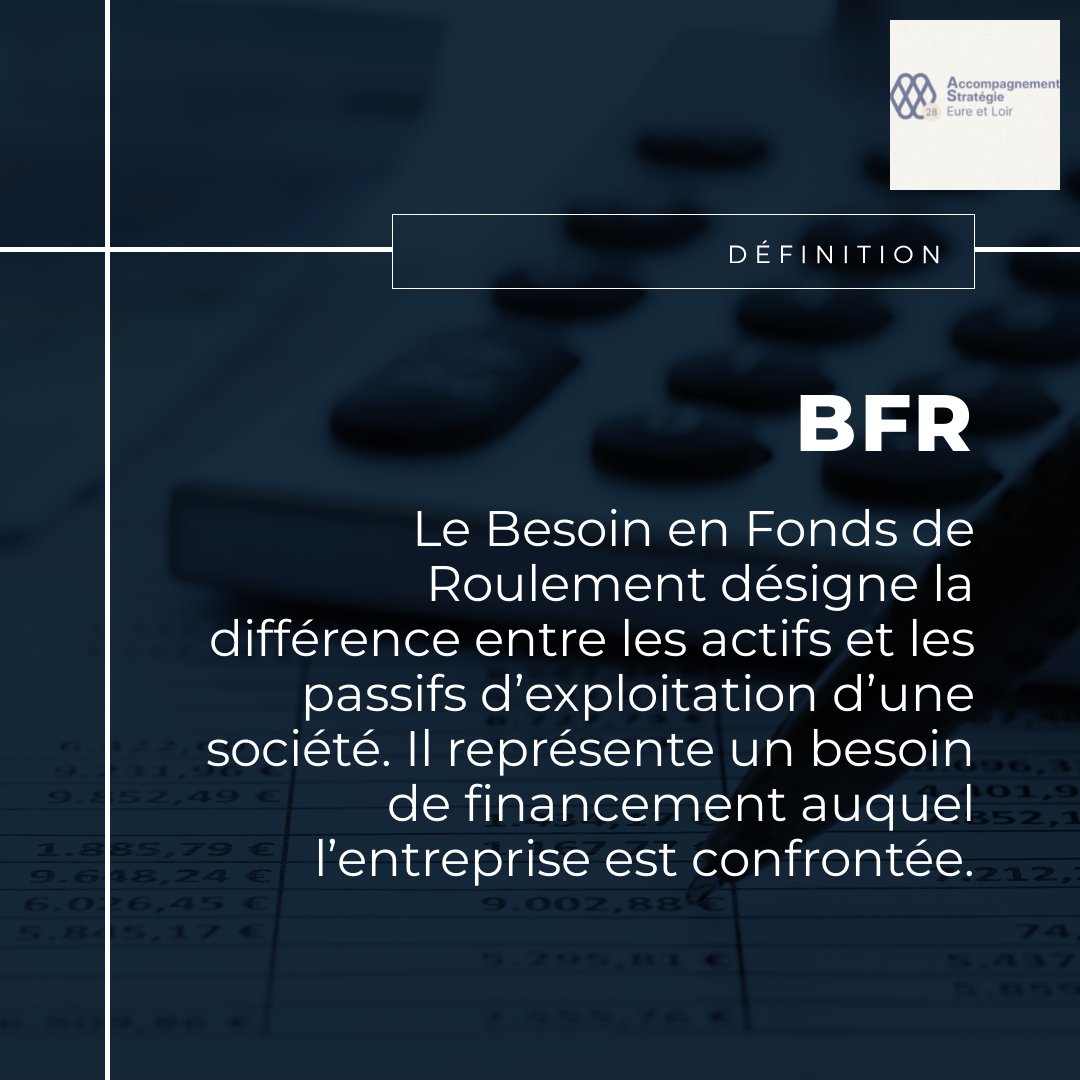 AGC_AS28's tweet photo. Il est important de suivre son #BFR car il permet d’avoir une notion de la quantité de #trésorerie immobilisée en permanence pour faire fonctionner l’entreprise 🏢 Besoin de conseils de gestion ? Contactez-nous ! 02 37 33 61 50
🌾 Plus d'actualités : https://t.co/jYaDczYnuz #AS28 https://t.co/nku81lZrrU