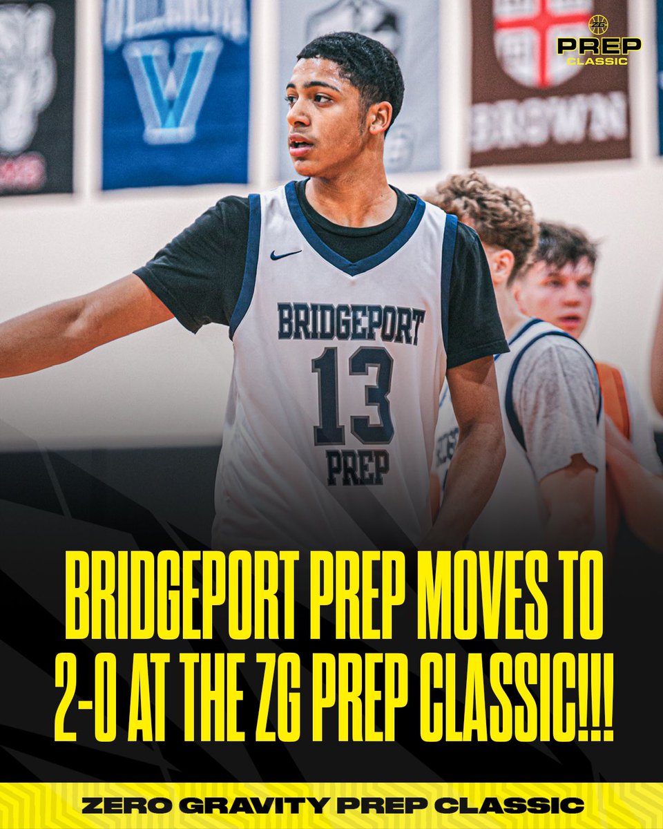 Bridgeport Prep (<a href="/PrepBridgeport/">Bridgeport Prep Basketball</a>) MOVES to 2-0 at the <a href="/ZeroGravityBB/">Zero Gravity Basketball</a> Prep Classic 💨 #ZGPC