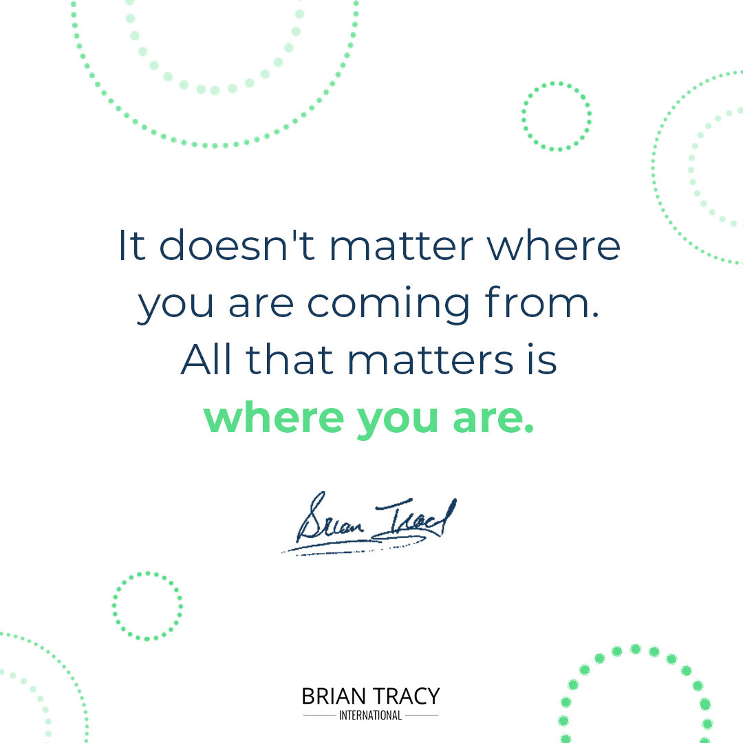 While it’s always important to remember where you came from, it's even more important to know where you’re going. Let your past motivate you and help you reach your goals. ✅