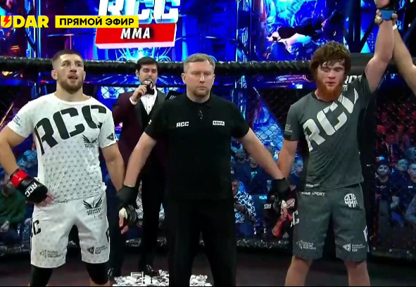 Grabaka_Hitman's tweet photo. Sharaputdin Magomedov def. Mikhail Ragozin via unanimous decision. 16-0 #RCC13 https://t.co/VahoijyfrO