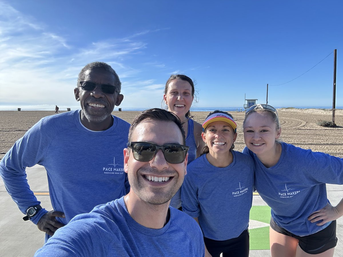 What a beautiful morning for a pacemakers run! Great exercise, great weather, and great company! <a href="/DaynaIsaacs/">Dayna Isaacs, MD, MPH (She/Her)</a> <a href="/RachelOhmanMD/">Rachel Ohman, MD</a> <a href="/IntMedAbel/">E. Dale Abel</a> @smjensen33