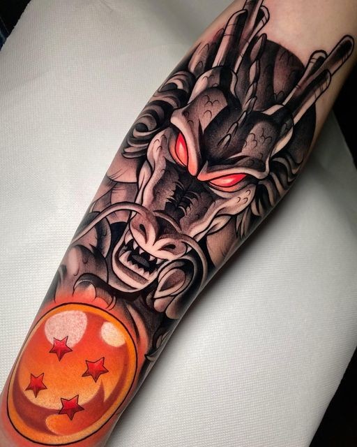 Tattoo tagged with: dragon ball z, dragon ball characters, comic, cartoon  character, andreamorales, fictional character, tv series, cartoon,  facebook, vegeta, forearm, twitter, medium size | inked-app.com