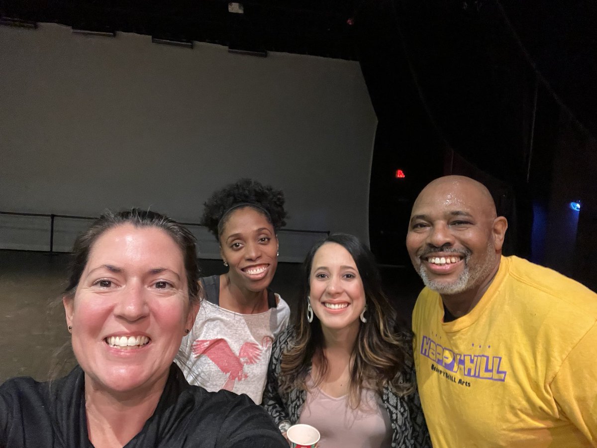 #latepost from yesterday’s <a href="/GCSchoolsNC/">Guilford Co. Schools</a> Dance Day. I look forward to this event each December. Danceprograms share out what they have been working on, dancers cheer on each other and Master Classes happen! It’s so good to catch up with our AIFs Wesley &amp; Yvette ❤️🥰