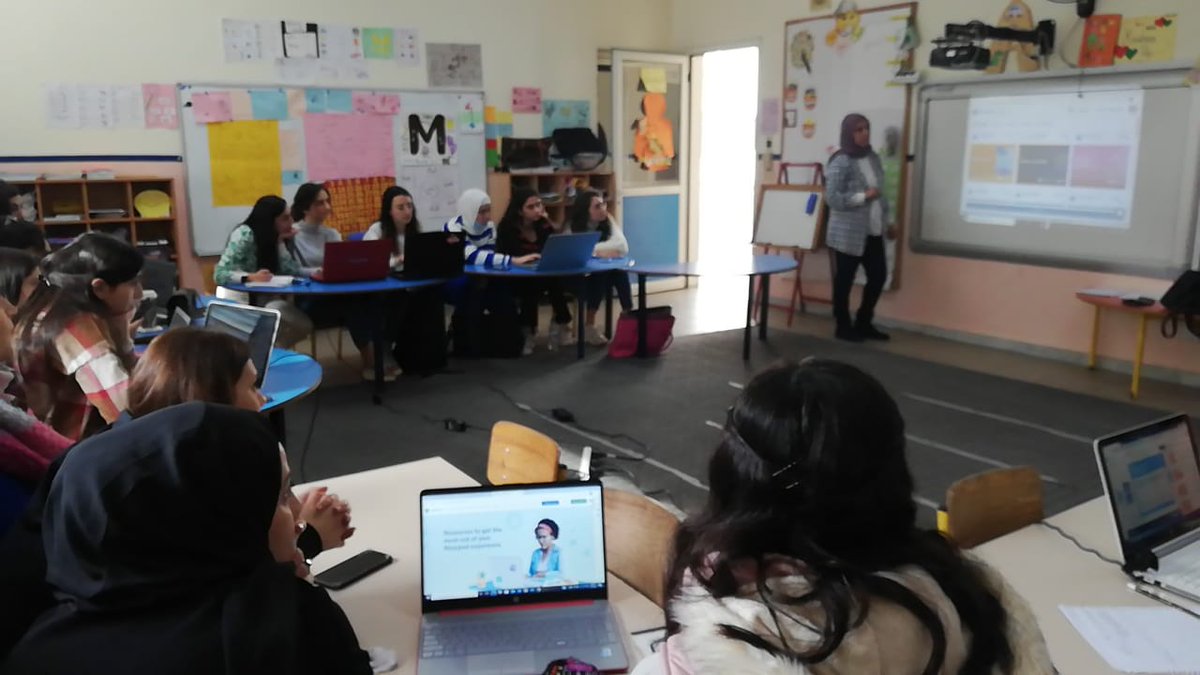 Who dares to teach must never cease to learn. #professionaldevelopment #life_long_learner <a href="/FThaalby/">Feda Thaalby</a> <a href="/makdawhaschool/">Makassed Dawha School</a>