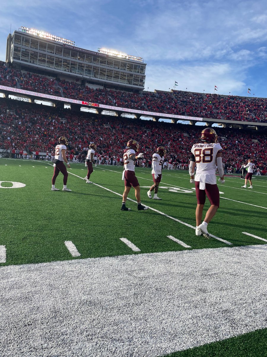 Our <a href="/MHealthFairview/">M Health Fairview</a> D1 Fellow, <a href="/mbouche_5/">Matt bouche</a> traveled to WI with the <a href="/GopherFootball/">Minnesota Football</a> team. After the win, our <a href="/gopherathmed/">Gopher Athletic Medicine</a> crew celebrated with #paulbunyansaxe

Want to be a part of our team? We're accepting applications now until January 15th!

#sportsmedicine 
 #physicaltherapy