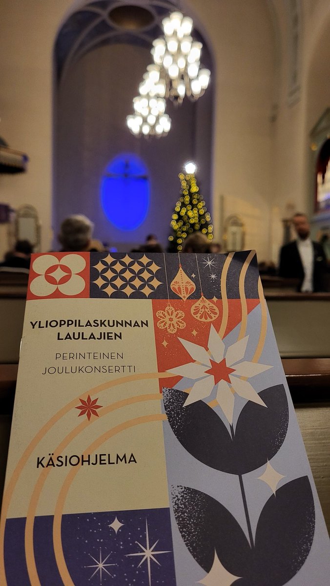 #joulukonsertti @PaavaliSrk <a href="/helsinki/">Helsingin kaupunki</a> @ylchoir Tästä on taas hyvä aloittaa joulunaika.