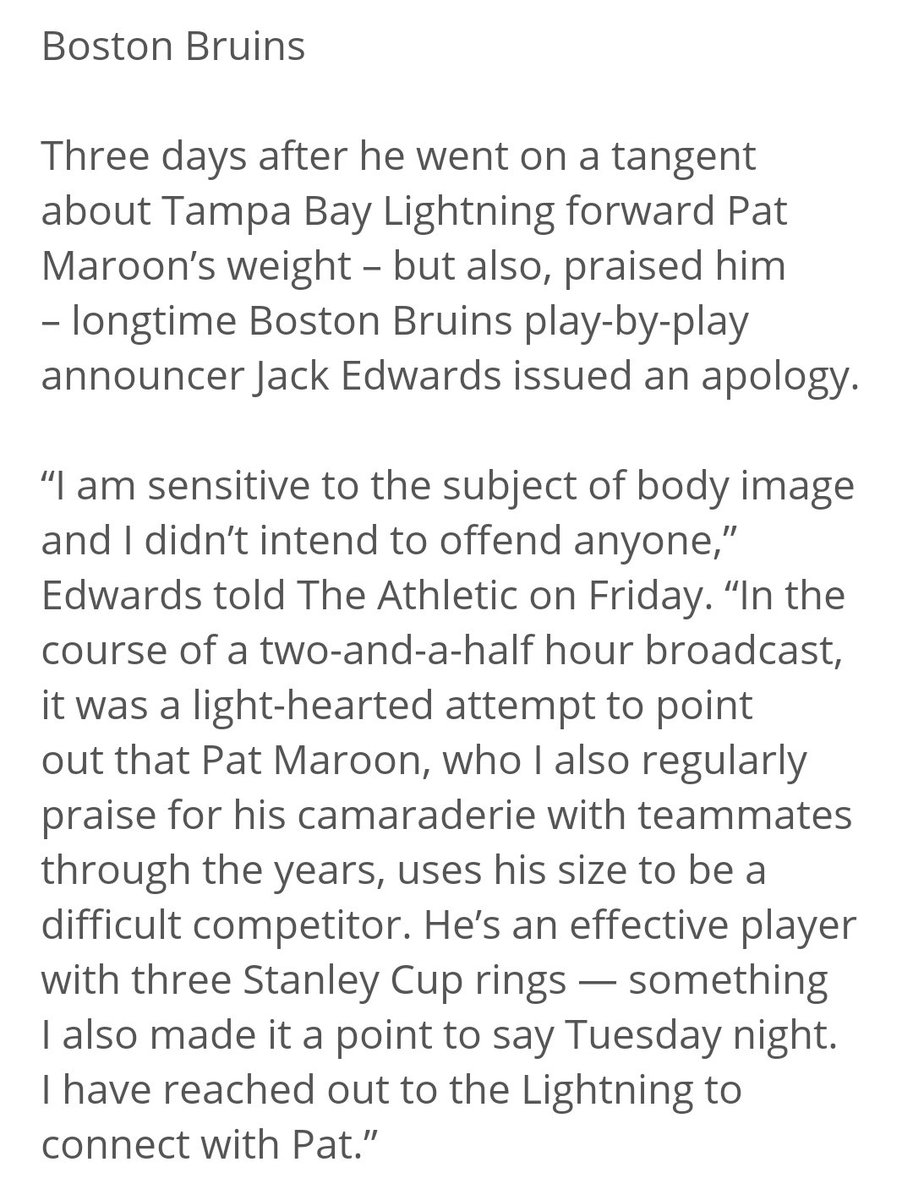 Beerly Hockey on Twitter "NESN Boston Bruins playbyplay announcer