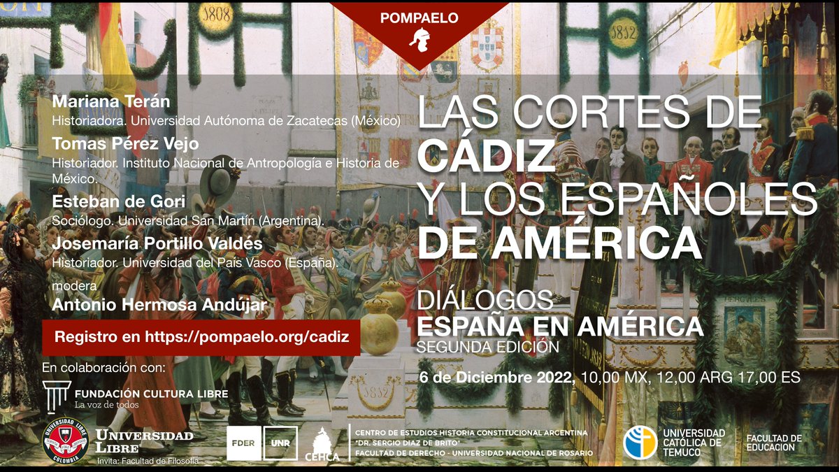 El próximo martes, con la colaboración de la Fundación Cultura Libre. Inscripciones en: us06web.zoom.us/meeting/regist….