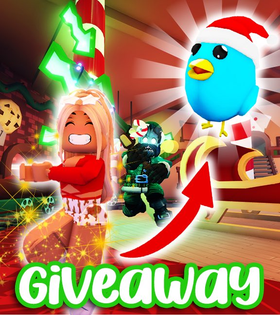 🚨 Twitter Exclusive FREE Prop!🚨

Hide from the North Pole Friends with this EXCLUSIVE Twitter prop which you can claim NOW in game! 

Use code: “littlebirdie” to redeem 🐥

👍 this tweet if you want more giveaways! 🎅🎁
#Roblox <a href="/Roblox/">Roblox</a>