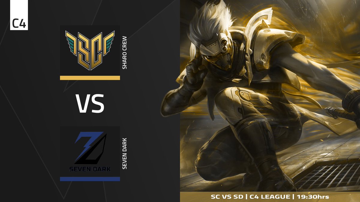 Sharo_Crew's tweet photo. ⏰️ 19:30hrs
🆚️ @7D_SevenDark 
👀 https://t.co/0GTRMvARJp https://t.co/ptwSmYlRxZ