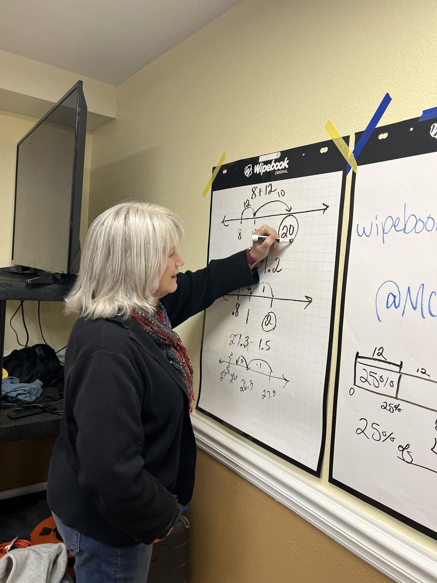 Thanks <a href="/Wipebook/">Team Wipebook</a> for the great reusable whiteboard chart paper! It worked perfect for our sessions at <a href="/MCTM_MO/">MCTM (MO)</a> Fall Conference!