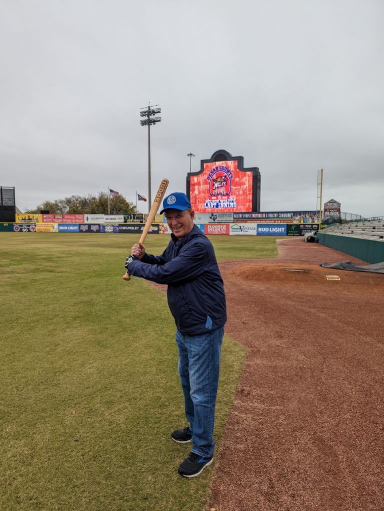 Judge_wolff's tweet photo. Having fun at the Bexar County Baseball Game "Wolff's Last Inning" ⚾️ https://t.co/mrB0YQaCBy