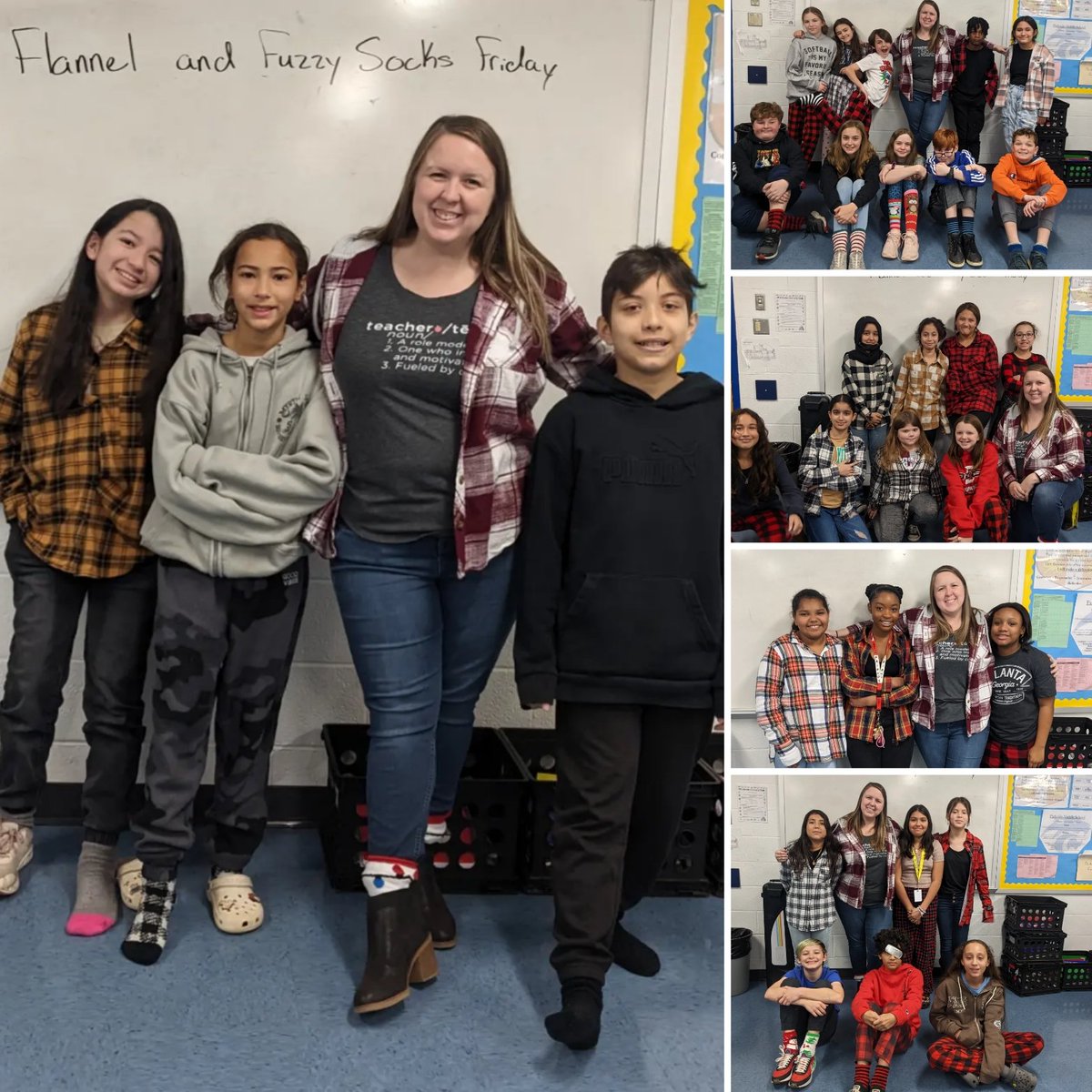 Flannels and Fuzzy Socks on a Friday! #parksideproud #fitzwilliam