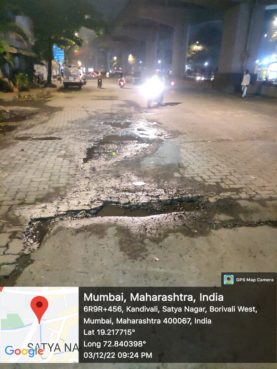 BUS_IND's tweet photo. Request the Authorities to repair the bad roads on the main road of borivali..
#pothole #eyeopner #mumbairoads
@mybmc @MMRDAOfficial @advocaterakesh9 @mumbaimirror @mid_day @fpjindia @RoadsOfMumbai https://t.co/xxyyfiSq2r