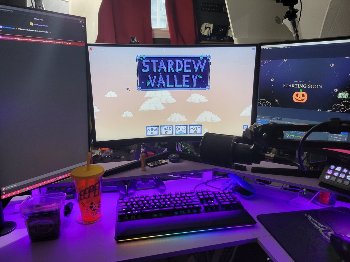 Live now 🥰 chill stardew Saturday- <a href="/TheArcaneWaters/">Arcane Waters</a> later! Twitch.tv/pumpknnn