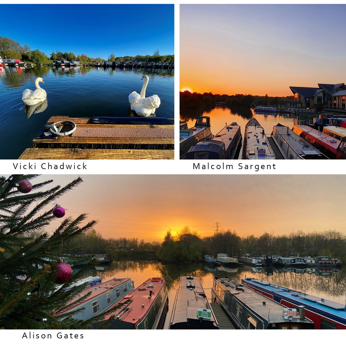 November Photo Competition Winners 🏆📷🏆
Here are your winners: Vicki Chadwick, Malcolm Sargent, &amp; Alison Gates
You all win a bottle of Prosecco or chocolates 🍾🍾🍫
Thanks to everyone for sending in all your photos! 😎
#MerciaMarina  #Derbyshire #Outdoors #Nature #Photography