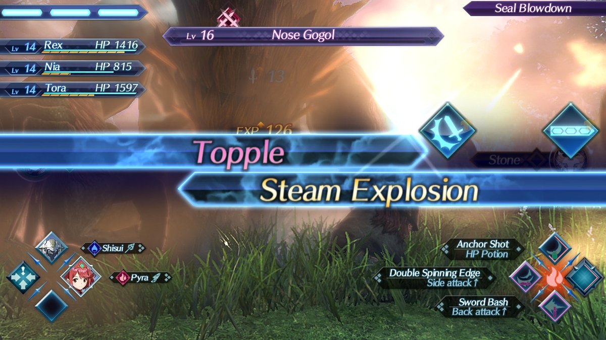 💙🌑 ️ on Twitter "XC2 Fusion combos actual peak gaming"